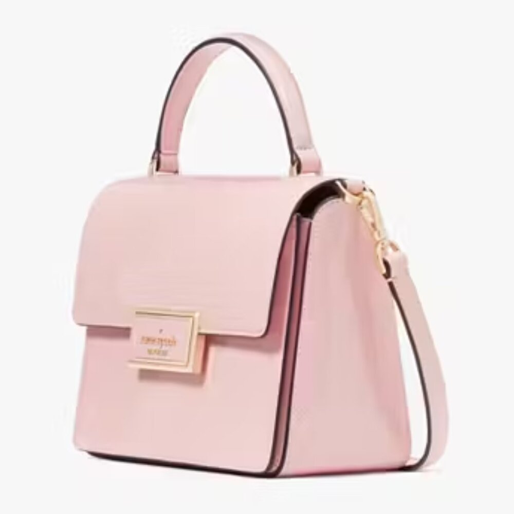 NWT⭐ Kate Spade #KG184 Reegan Top Handle Leather Crossbody ⭐ NEW WITH TAG - Picture 3 of 17